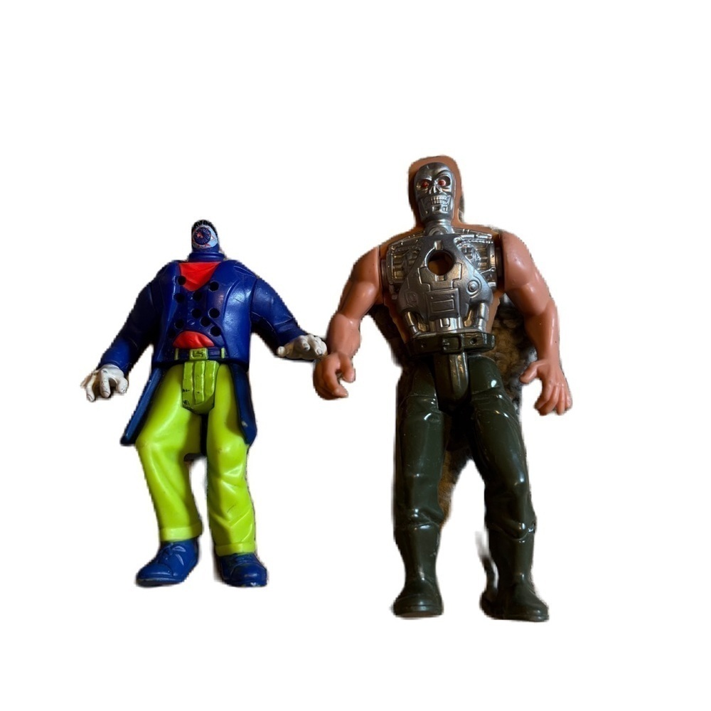 Terminator 2 Action Figure Kenner Vintage Beetlejuice Shrunken Head Shish Kabob
